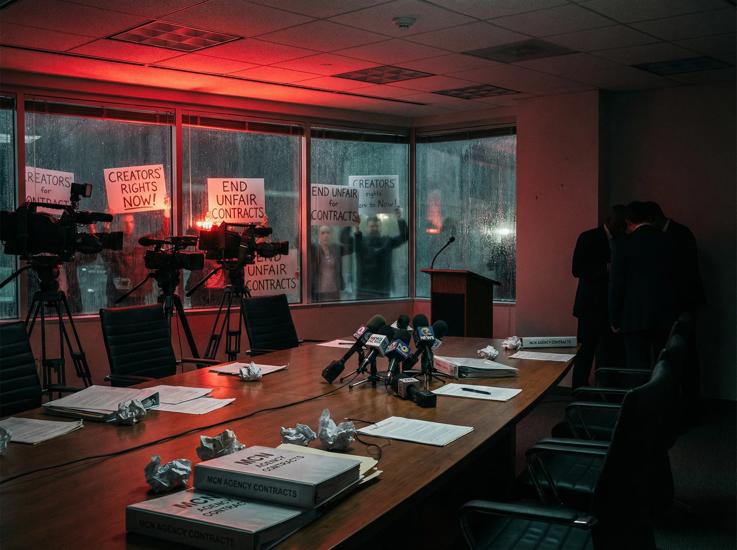 黑料大赛 - 某MCN机构旗下主播集体维权